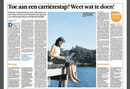 Hoe aan een carrierestap? Fin. Dagblad